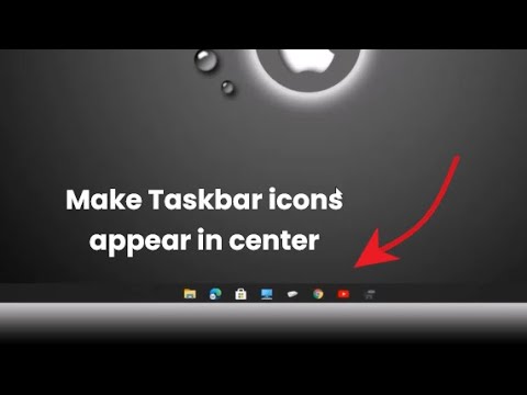 HOW TO CENTER TASKBAR ICONS WITHOUT ANY SOFTWARE | EPISOD 5 |  FUN4 TECH