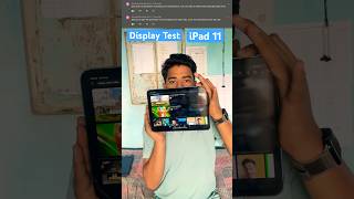 iPad Display Test 🔥 Itna Sharp Display?! #TechShorts #ytshorts #shorts #ipad