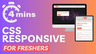 CSS Responsive Design for Beginners | Make Your Website Mobile Friendly