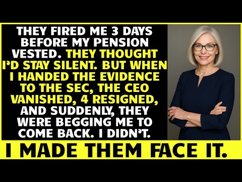 After 30 Years, “Boss Fired Me Right Before My Pension” — My Revenge Started With One Phone Call.
