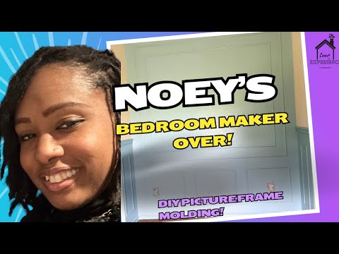 Noey's Room Makeover Walls Day 1