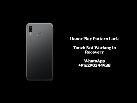Honor Play Pattern Lock 