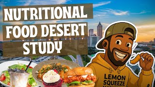 Nutritional Food Desert Study | Real World Data Science Project | V2