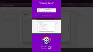 6. Creating PowerApps Canvas App
