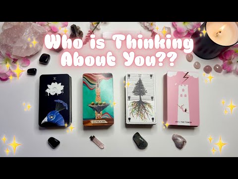 WHO Is Thinking About YOU?? 👀💭 In-Depth Pick a Card Tarot Reading