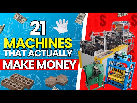 MINI MANUFACTURES at CASA  21 MACHINES to WIN MONEY easily