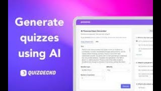 quizgecko ai tutorial
