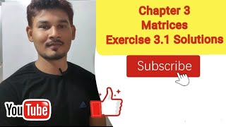 Class 12 maths chapter 3 ex 3.1 solutions