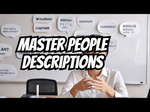 How to Describe People in English