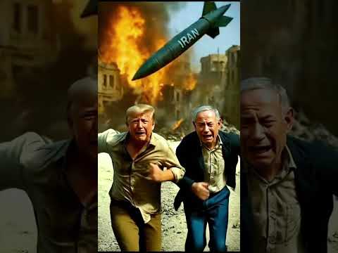 "Khamenei & Kim Jong Un Laugh While Trump and Netanyahu Run from Missiles! #Trump #trumpIranMissi"