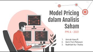 Model Pricing dalam Analisis Saham - Pasar Modal Islam Group 5