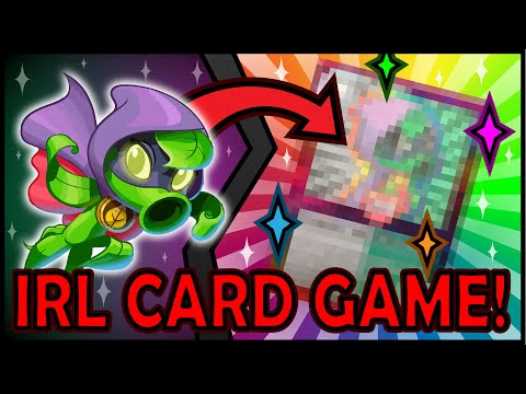 I made PvZ Heroes into a real-life card game!