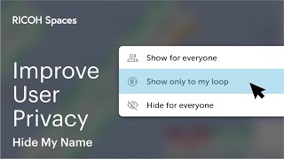 User Privacy Preference Settings | RICOH Spaces