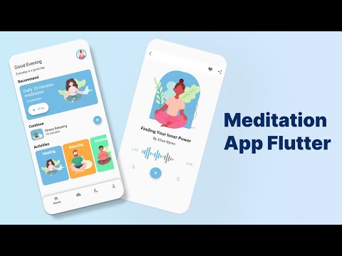 Meditation Flutter App | Flutter Tutorial for Beginners 2022