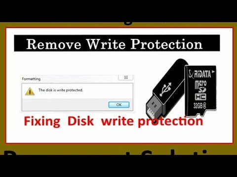 HP Pen Drive Write Protected Problem Solution || how to HP Pen Drive Write Protected Remove