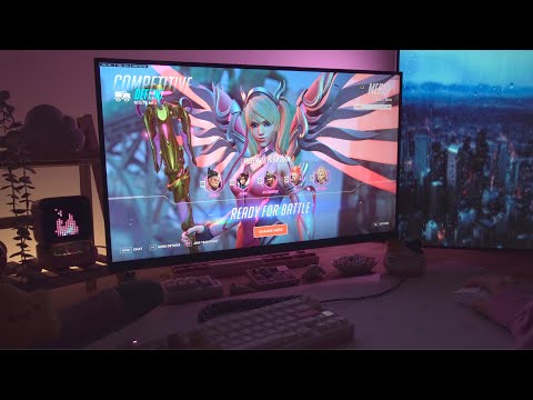 [Cozy Gaming] 1h Playing Overwatch 2 - Keyboard & Ingame Sounds w/ Lofi Music