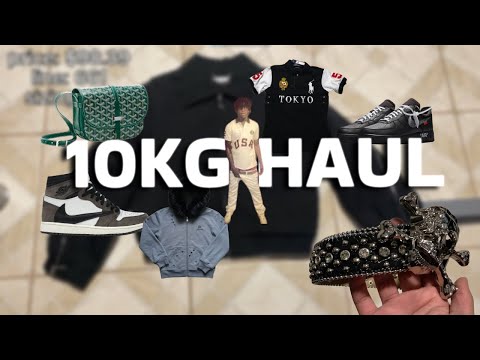 10KG KAKOBUY STARTER HAUL (RALPH LAUREN POLO, GOYARD, JORDAN 4 ,BB SIMON MAISON MARGIELA)