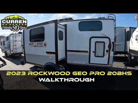 2023 Rockwood GeoPro 20BHS Travel Trailer Camper Walkthrough