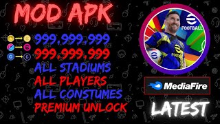 eFootball PES 2025 MOD APK v10.0.1 Gameplay | PES 2025 MOD MENU APK (GP & Coins/All Players)