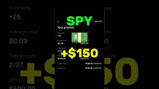 $9 to $15 to $150 #profit 💵🚀  #daytradingtips #daytraderlifestyle #swingtrading #spy #optionstrading