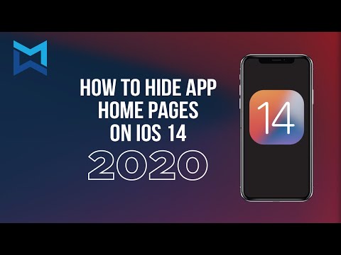 How to hide app home pages on iOS 14 for beginners! (2020)