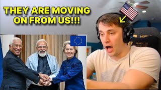 American reacts to USA FURIOUS at EU India Trade Deal
