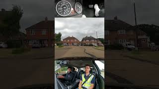 Emergency stop fail during a mock driving test #mocktest