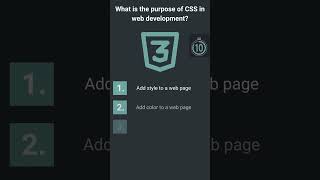 CSS QUIZ - Test your css skills with this quiz! #quiz #css #webdesign #design #webdevelopment