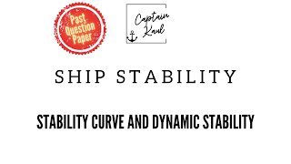 Ship Stability | GZ Statical Stability Curve and Dynamical Stability Calculation by Simpson's rule