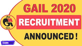 GAIL Recruitment 2021 - Executive Trainee through GATE | Latest Job Notification 2021