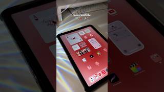 new ipad setup means a new personality for the month✨🍒🍷 #youtubeshorts #shorts #ipad