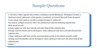 DP-700 Microsoft Fabric Data Engineer Exam Prep & Practice Test