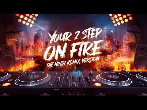 Your 2-Step On Fire: The Hindi Remix Version🎶🔥 #ridetowork #hindiremix #desi