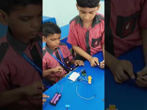 Students at Vidya Vahini School are engaging in an