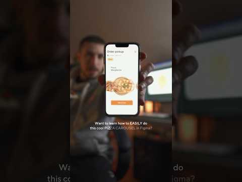 Pizza Carousel Ui Guide & Freebie - Fresh Sneak Peek 🍕#uidesign #figma