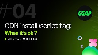 GSAP quick start: No Build Tools Required (Script Tags)