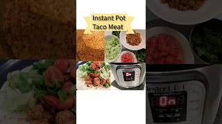 Instant Pot Taco Meat #instantpotrecipe #cooking #shorts  #pressurecookerrecipe #easycooking #recipe