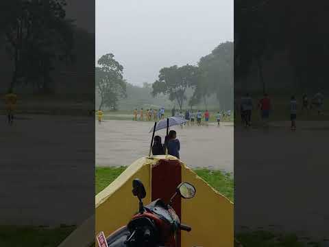 Football craze in villge
