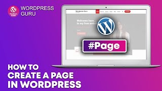 How to create a page in WordPress?