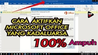 Tutorial / Cara Aktivasi Microsoft Office 2019 / Product Activation Failed / Change Product Key