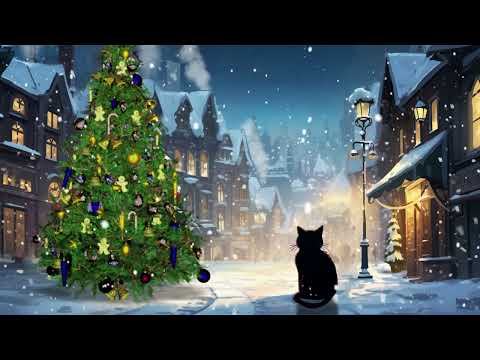 Christmas Lofi Cat 🎄 Christmas 2023 ❄️Lofi Hip Hop Mix