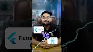 Flutter vs React Native — Which One Should You Choose | Hindtech Lucknow #flutter #reactnative
