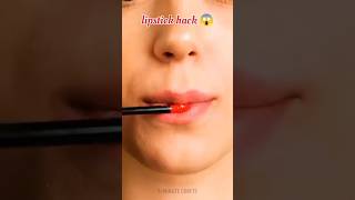 OMG 😱 viral lipstick hack 😳#viralhacks #shortsfeed #youtube #shortvideo #youtubeshorts #shorts