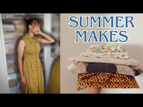 Everything I have been sewing this summer 🧵  July and August makes