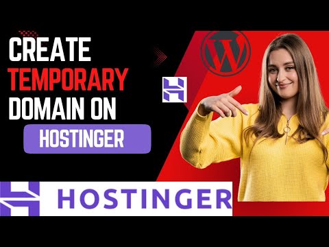 How to Create a Free Temporary Domain on Hostinger | Hostinger Temporary Domain Setup Step by Step