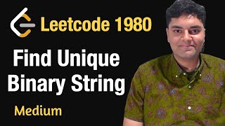 Find Unique Binary String - Leetcode 1980  - Python
