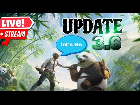 EXPLORE THE NEW UPDATE 3.6 || BGMI LIVE GAME PLAY..