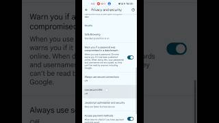 Boost Chrome Speed in 1 Min 🚀 | Secure DNS Trick! #shorts #ChromeTips #mobile