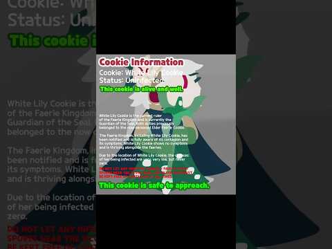 Cannibal Cookie Syndrome / Agar Agar Syndrome: WLC and GCC (CR:K Infection AU) | #shorts #crk