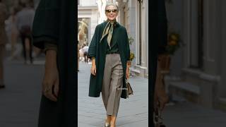 October Chic Wardrobe in Autumn Tones🌟#timelesschic #maturebeauty #over60fashion #fashion #fallchic